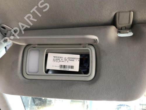 Used Left sun visor Left sun visor MERCEDES-BENZ M-CLASS (W163) ML 270 CDI (163.113) (163 hp) 22110994 22110994