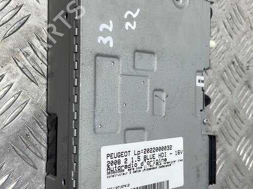 Radio PEUGEOT 2008 II (UD_, US_, UY_, UJ_, UR_, UC_) 1.5 BlueHDI 110 (UDYHSK) (110 hp) 26568525