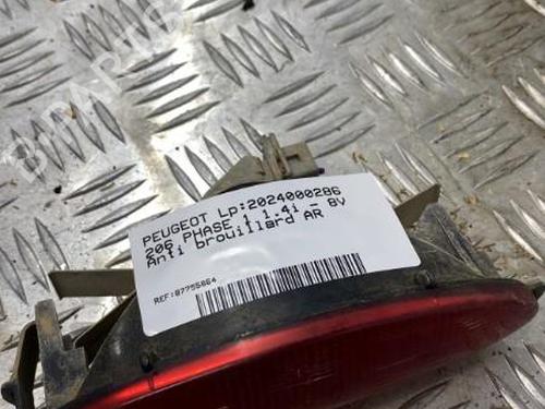 Used Rear fog light Rear fog light PEUGEOT 206 Hatchback (2A/C) 1.4 i (75 hp) 19912878 19912878