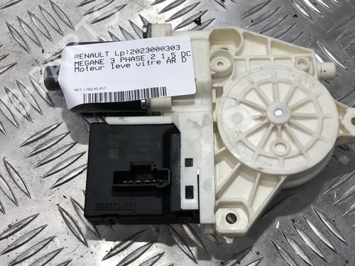 Used Right rear window motor Right rear window motor RENAULT MEGANE III Hatchback (BZ0/1_, B3_) 1.5 dCi (BZ09, BZ0D, BZ1W, BZ29, BZ14) (110 hp) 19908032 19908032