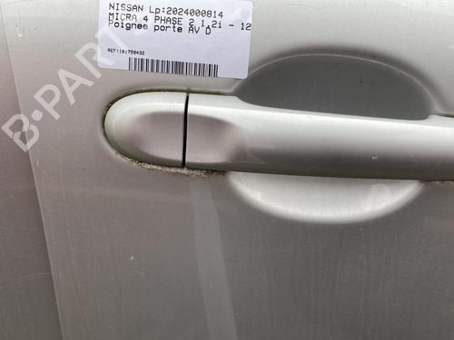 Front right exterior door handle NISSAN MICRA IV (K13K, K13KK) 1.2 | BP25270956C129 