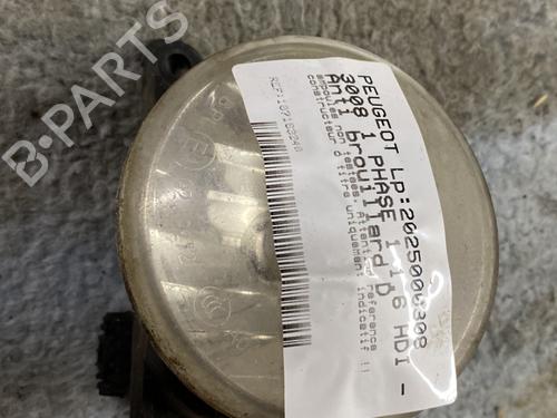 Right front fog light PEUGEOT 3008 I MPV (0U_) 1.6 HDi | BP26548537C31 