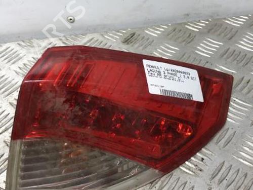Used Right taillight RENAULT LAGUNA III (BT0/1) 2.0 dCi (BT07, BT0J, BT14, BT1A, BT1S) (131 hp) 22117632