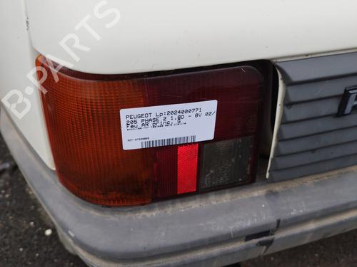 Left taillight PEUGEOT 205 II (20A/C) 1.7 Diesel | BP21836153C34 