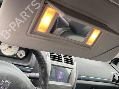 Left sun visor PEUGEOT 407 (6D_) 2.0 HDi 135 (6DRHRH, 6DRHRE, 6DRHRG, 6DRHRJ) | BP29191615I1 