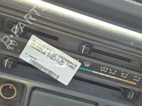 Climate control MITSUBISHI PAJERO I (L04_G, L14_G) 2.5 TD (L044G, L049G) | BP22124643I5 