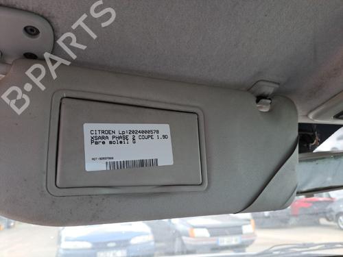 Used Left sun visor CITROËN XSARA Coupe (N0) 1.9 D (70 hp) 22125927