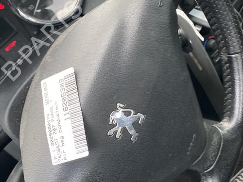 Airbag chauffør PEUGEOT 207 (WA_, WC_) 1.6 HDi (90 hp) 30595136