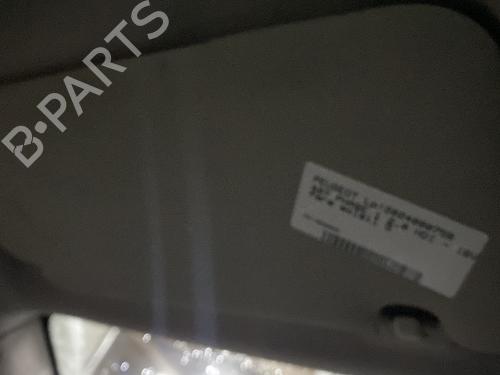 Left sun visor PEUGEOT 407 (6D_) 2.0 HDi 135 (6DRHRH, 6DRHRE, 6DRHRG, 6DRHRJ) | BP21492609I1 