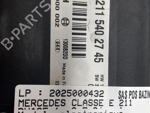 Electronic module MERCEDES-BENZ E-CLASS (W211) E 270 CDI (211.016) | BP29543489M83 