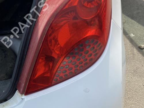 Used Right taillight PEUGEOT 207 (WA_, WC_) 1.4 HDi (68 hp) 26584099