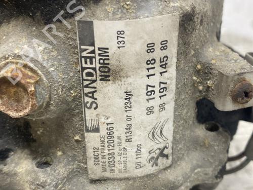 Used AC compressor AC compressor PEUGEOT 508 I (8D_) 1.6 BlueHDi 120 (120 hp) 33310116 33310116