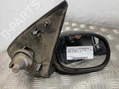 Used Right mirror PEUGEOT 206 Hatchback (2A/C) [1998-2012]  22118158