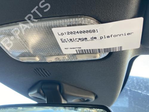 Interior roof light CITROËN C3 Pluriel (HB_) 1.4 | BP20496158I8 
