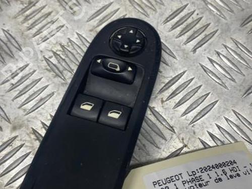 Left front window switch PEUGEOT 308 I (4A_, 4C_) 1.6 HDi | BP19904283I27 