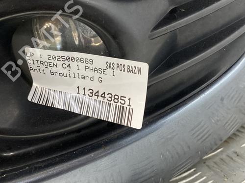 Left front fog light CITROËN C4 I (LC_) 1.6 HDi | BP29474937C30 