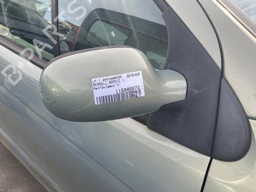 Bakspejl Højre RENAULT SCÉNIC I MPV (JA0/1_, FA0_) 1.6 (JA00, JA16, JA15, JA19, JA1V, JA2B, JA2C, JA0B,... (107 hp) 30133111
