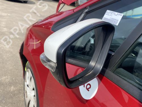 Left mirror PEUGEOT 208 I (CA_, CC_) 1.4 HDi | BP27926940C26