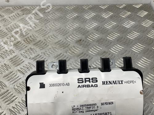 Used Passenger airbag RENAULT TRAFIC III Van (FG_) 1.6 dCi 125 (FGMH) (125 hp) 30203233