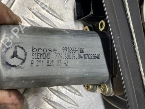 Rear left window mechanism MERCEDES-BENZ E-CLASS (W211) E 270 CDI (211.016) | BP27523689C24 