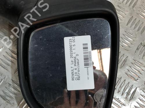 Used Right mirror Right mirror RENAULT CLIO IV (BH_) 1.5 dCi 75 (75 hp) 21754038 21754038