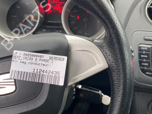 Steering wheel SEAT IBIZA IV SC (6J1, 6P5) 1.6 TDI | BP29158724C49 