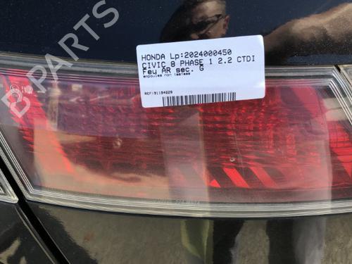 Left tailgate light HONDA CIVIC VIII Hatchback (FN, FK) 2.2 CTDi (FK3) | BP19909399C79 