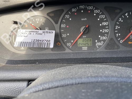 Instrument cluster CITROËN C5 I (DC_) 2.0 HDi (DCRHZB, DCRHZE) | BP33725871C47 - Image 3