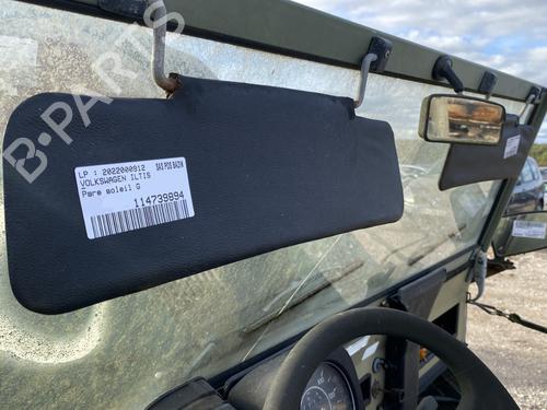 Used Left sun visor VW KAEFER 1600 (Mexico) (46 hp) 29971759