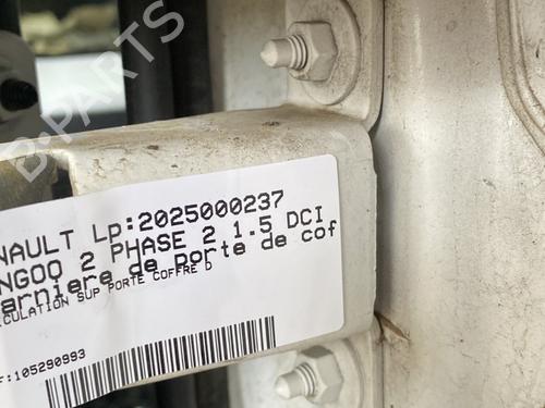 Hinge/Door check strap RENAULT KANGOO Express (FW0/1_) 1.5 dCi 90 (FW0G, FW05, FW08, FW11) | BP25407336C146 