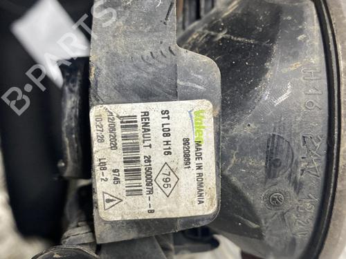 Used Left front fog light Left front fog light RENAULT MEGANE IV Hatchback (B9A/M/N_) 1.2 TCe 130 (B9MR) (130 hp) 31580789 31580789