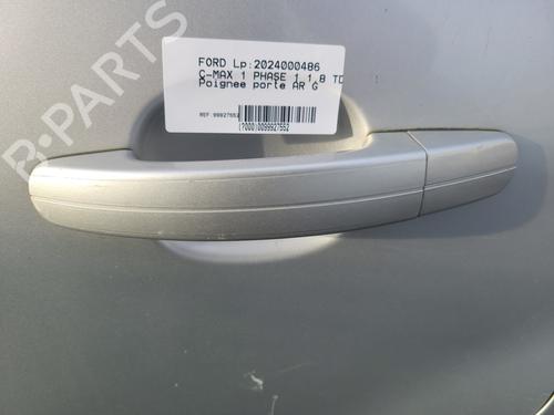 Used Rear left exterior door handle FORD FOCUS C-MAX (DM2) 1.8 TDCi (115 hp) 23785669
