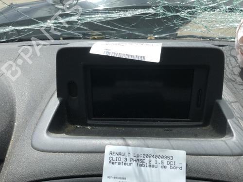 Used Display monitor RENAULT CLIO III (BR0/1, CR0/1) 1.5 dCi (88 hp) 22122698