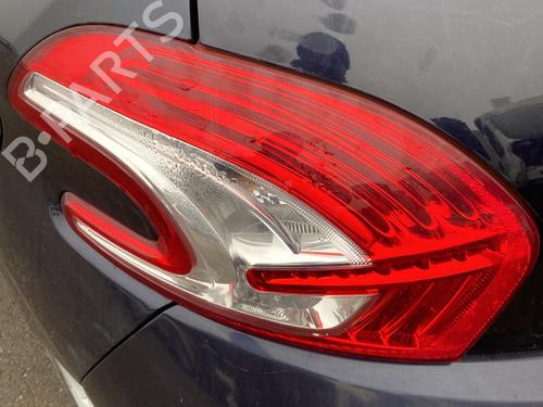 Used Left taillight PEUGEOT 208 I (CA_, CC_) 1.0 VTi (68 hp) 22787594