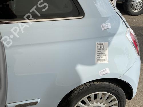Left rear fenders FIAT 500 (312_) 1.3 D Multijet (312AXB1A) | BP26618241C43 