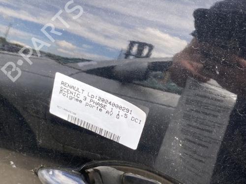 Front left exterior door handle RENAULT SCÉNIC III (JZ0/1_) 1.5 dCi (JZ02, JZ0R) | BP22122415C128 
