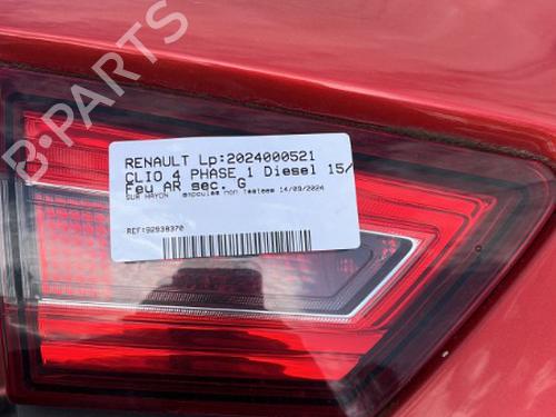 Venstre baglygte bagklap RENAULT CLIO IV (BH_) 1.5 dCi 90 (90 hp) 19909259