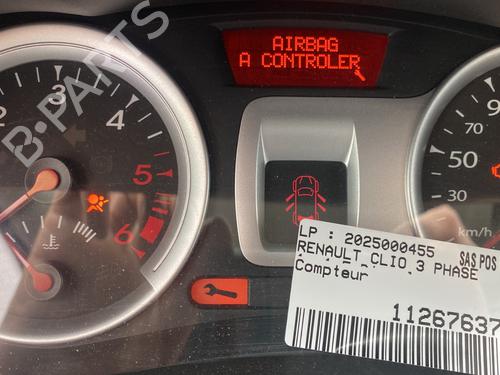 instrument-cluster-renault-clio-iii-br01-cr01-2005-2006-2007-2008-2009-2010-2011-2012-2013-2014-29282115 main image