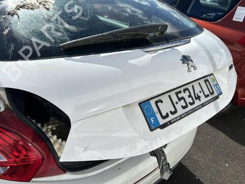 Used Tailgate PEUGEOT 208 I (CA_, CC_) 1.4 HDi (68 hp) 22119489