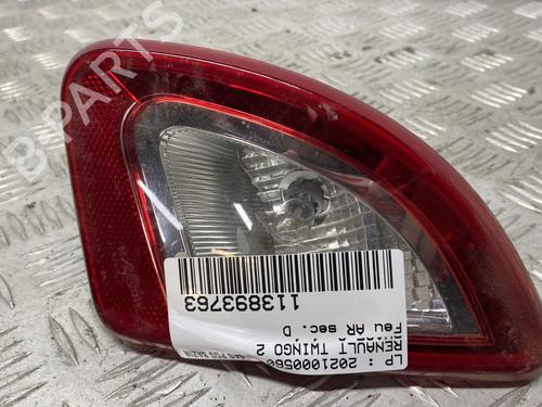 Used Right tailgate light Right tailgate light RENAULT TWINGO II (CN0_) 1.2 16V (CN04, CN0B) (75 hp) 29614656 29614656