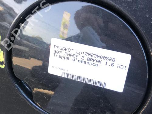 Używane Klapa wlewu paliwa PEUGEOT 307 SW (3H) [2002-2009]  19905744