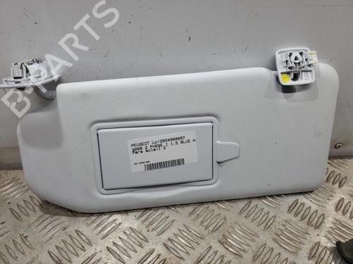 Used Left sun visor PEUGEOT 3008 II SUV (MC_, MR_, MJ_, M4_) 1.5 BlueHDi 130 (131 hp) 19904460
