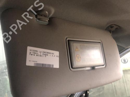 Used Right sun visor NISSAN X-TRAIL I (T30) 2.2 Di 4x4 (114 hp) 19905645