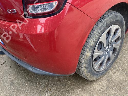 Rear bumper CITROËN C3 II (SC_) 1.4 HDi 70 (SC8HZC, SC8HR0, SC8HP4) | BP25270823C8 