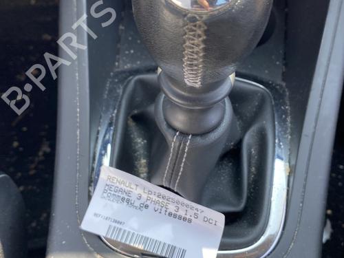Gear lever RENAULT MEGANE III Hatchback (BZ0/1_, B3_) 1.5 dCi (BZ09, BZ0D, BZ1W, BZ29, BZ14) | BP26526461M90 