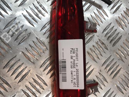 Used Third brake light PEUGEOT 208 I (CA_, CC_) 1.6 HDi (92 hp) 19908965