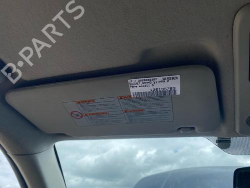 Left sun visor SUZUKI GRAND VITARA II (JT, TE, TD) 1.9 DDiS All-wheel Drive (JT419, TD44, JB419WD, JB419XD,... | BP35930451I1 - Image 2