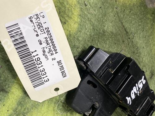 tailgate-lock-peugeot-partner-box-bodympv-2008-31655129 main image