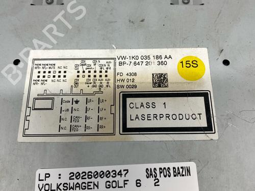 Radio VW GOLF VI (5K1) | BP38558336E6 - Image 4