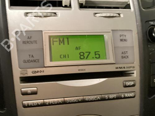 Radio TOYOTA YARIS (_P9_) 1.4 D-4D (NLP90_, NLP90R) (90 hp) 19907734